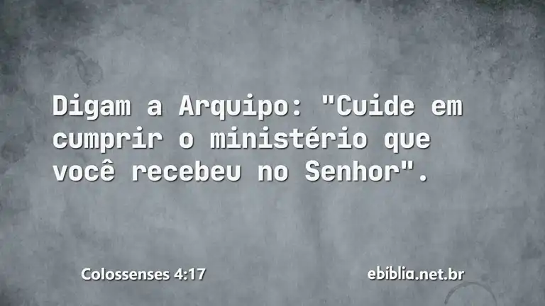 Colossenses 4:17