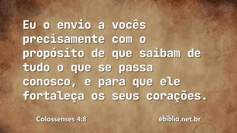 Colossenses 4:8