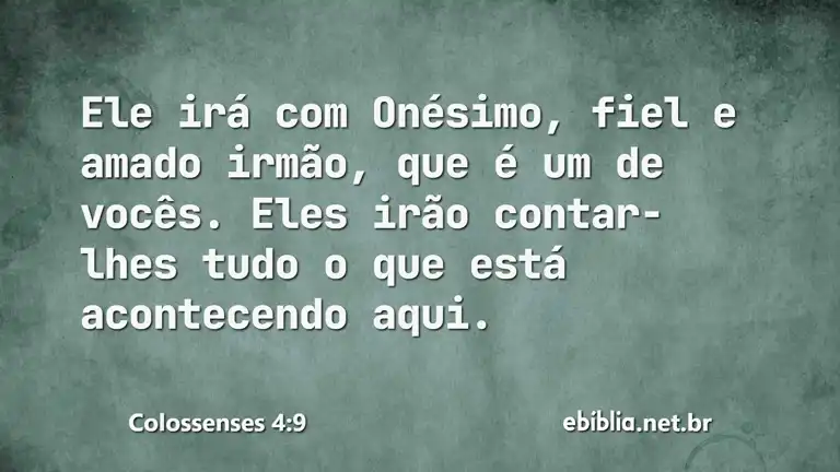 Colossenses 4:9