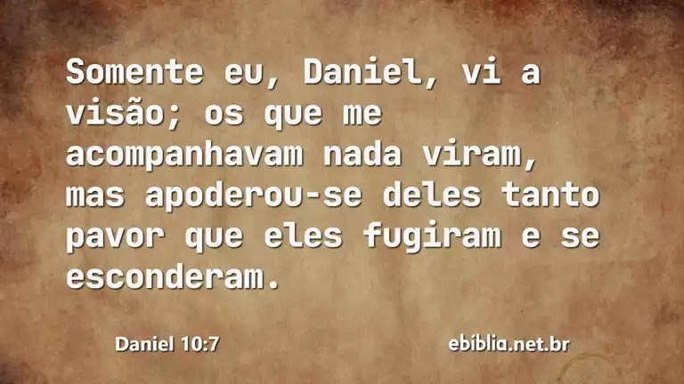 Daniel 10:7