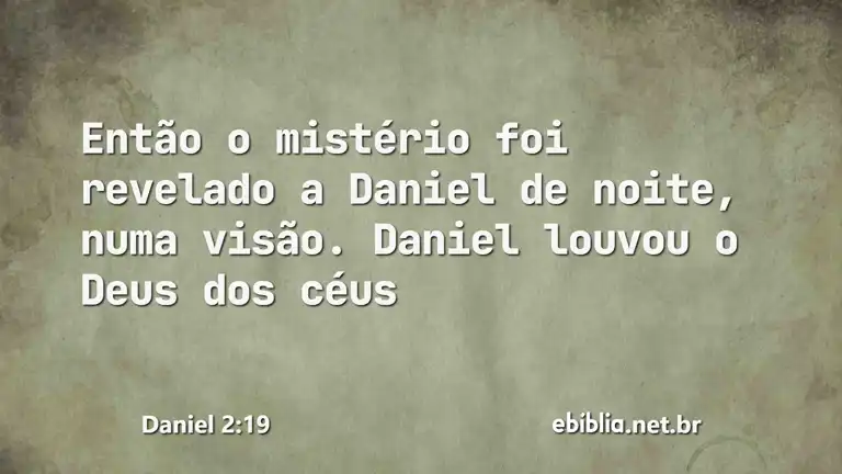 Daniel 2:19