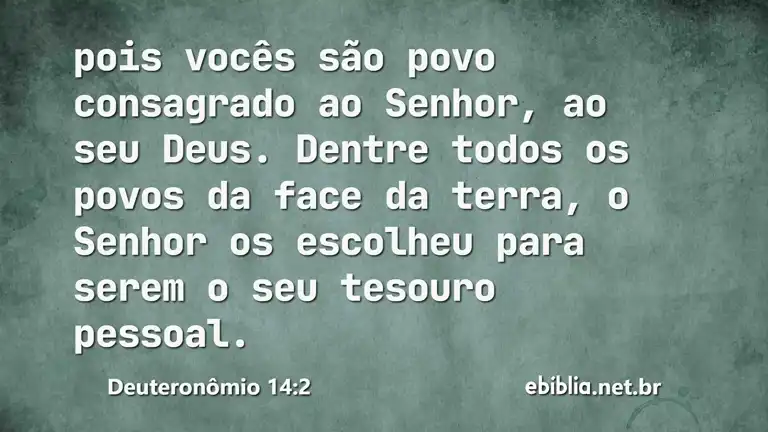 Deuteronômio 14:2