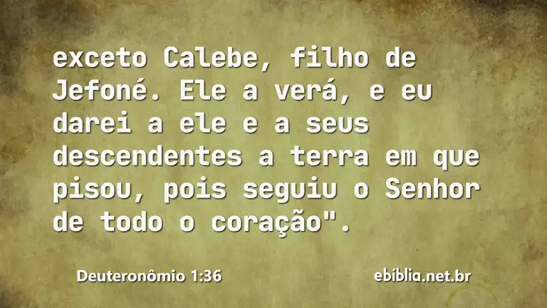 Deuteronômio 1:36