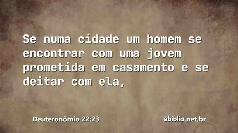 Deuteronômio 22:23