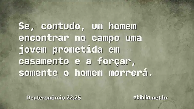 Deuteronômio 22:25