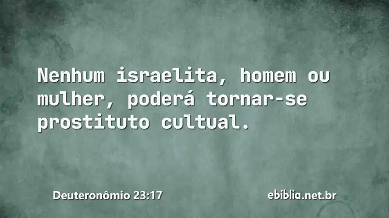 Deuteronômio 23:17