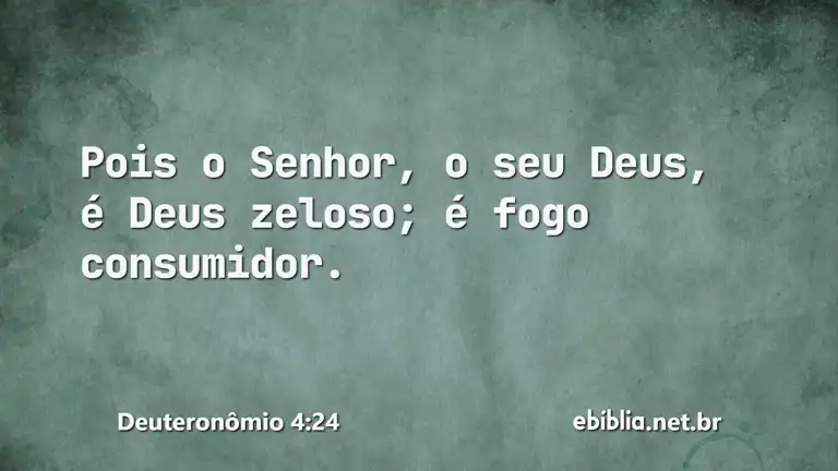 Deuteronômio 4:24