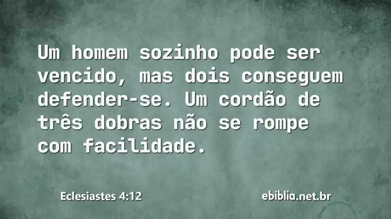 Eclesiastes 4:12