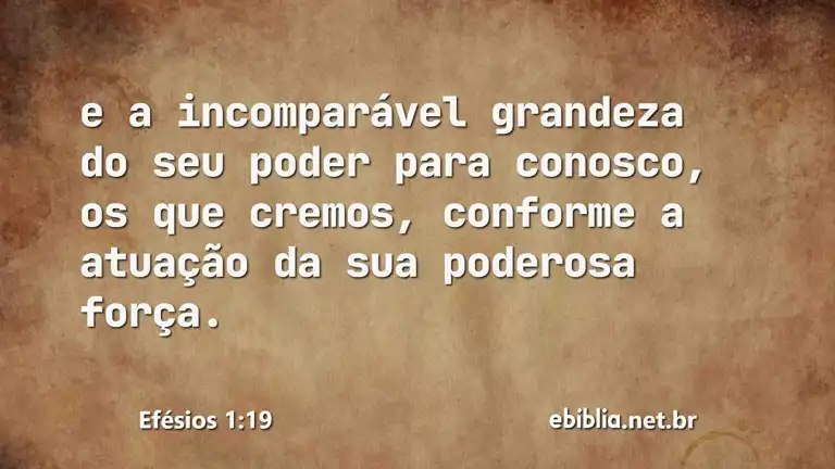 Efésios 1:19