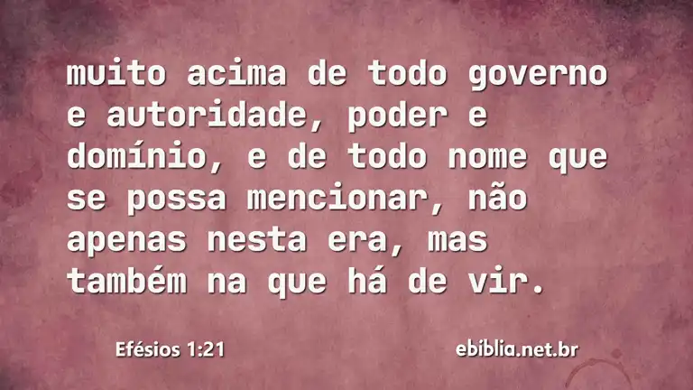 Efésios 1:21