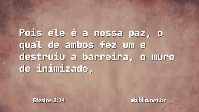 Efésios 2:14