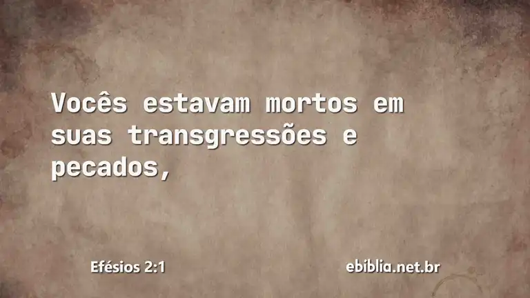 Efésios 2:1