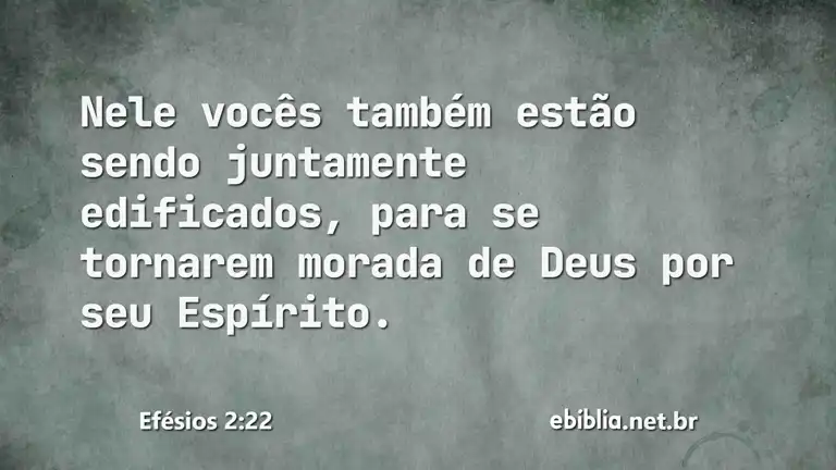 Efésios 2:22