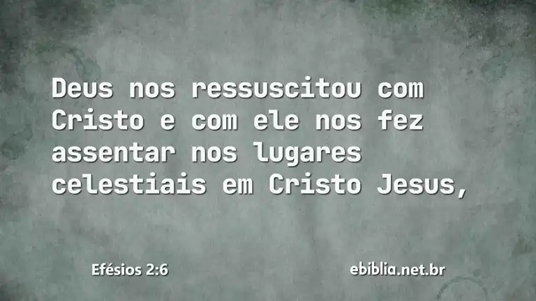 Efésios 2:6