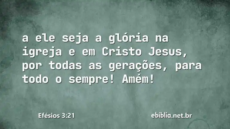 Efésios 3:21