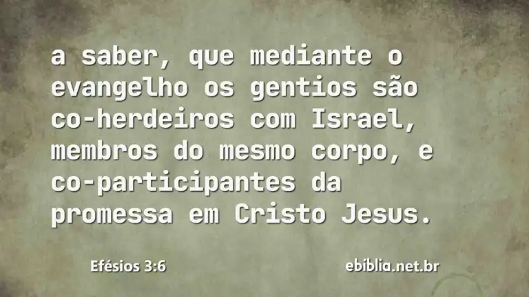 Efésios 3:6