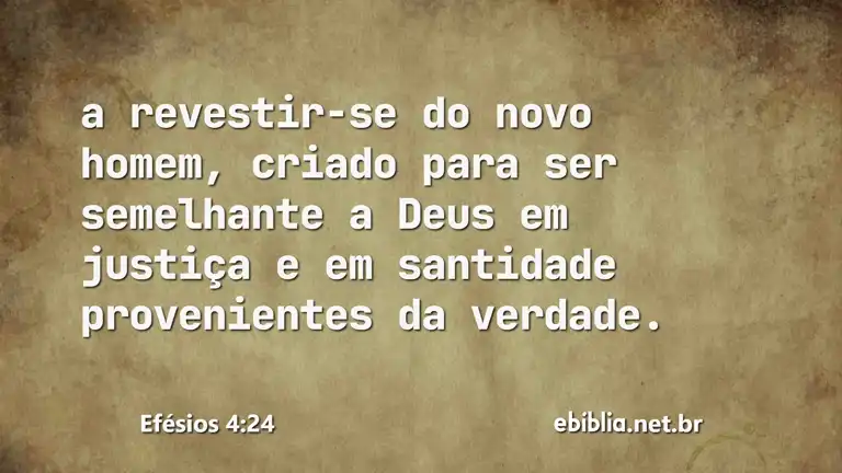 Efésios 4:24