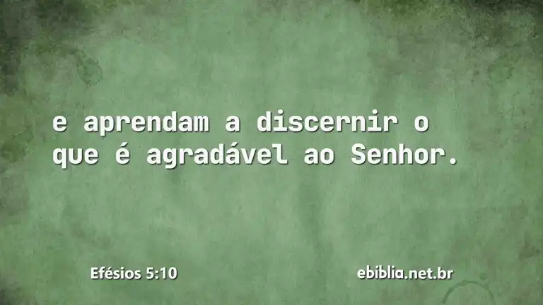 Efésios 5:10