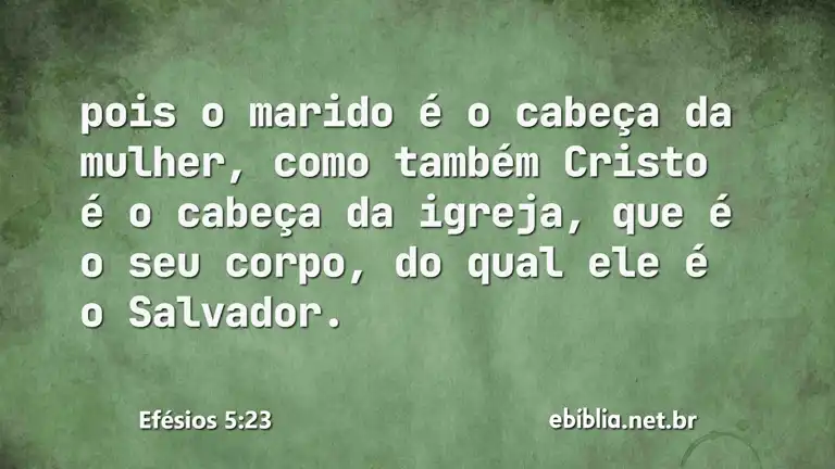 Efésios 5:23