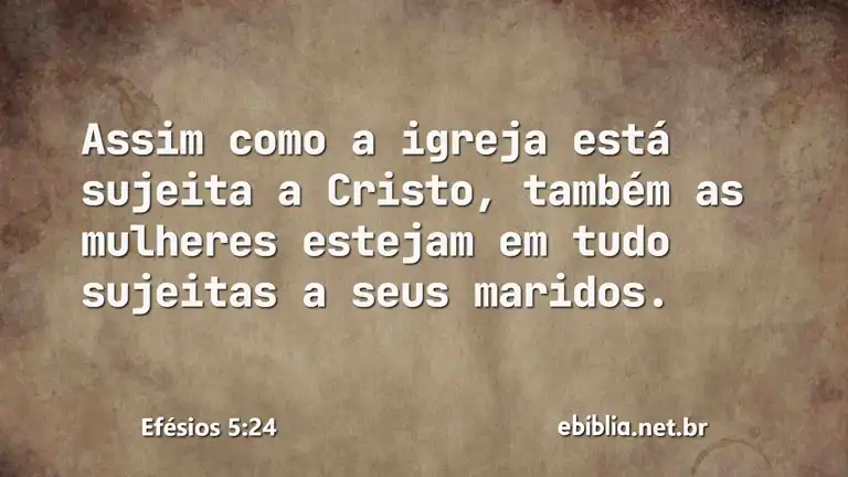 Efésios 5:24