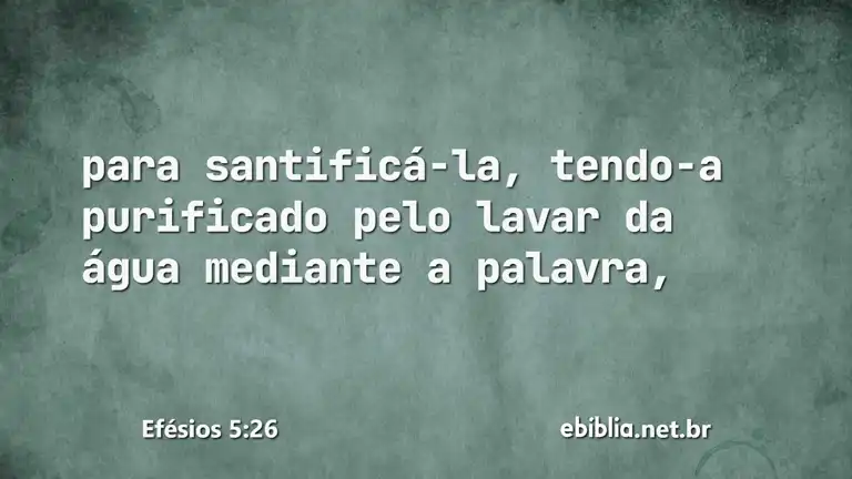 Efésios 5:26