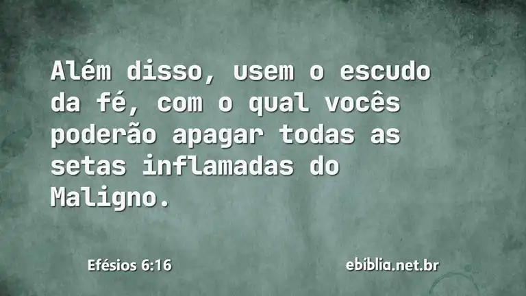 Efésios 6:16