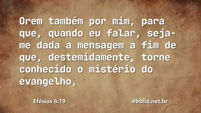 Efésios 6:19