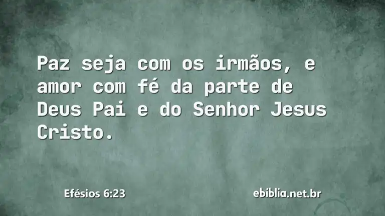 Efésios 6:23