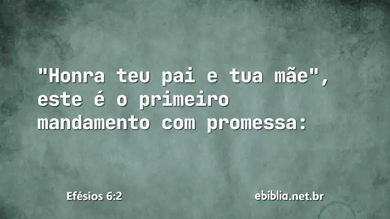 Efésios 6:2