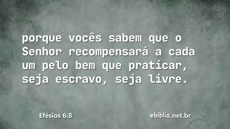 Efésios 6:8