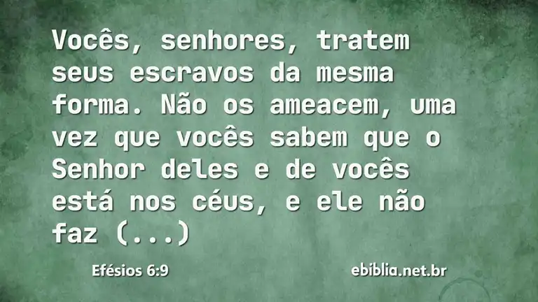 Efésios 6:9