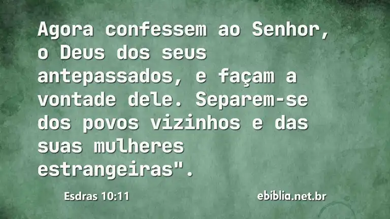 Esdras 10:11