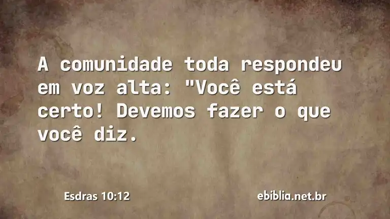 Esdras 10:12