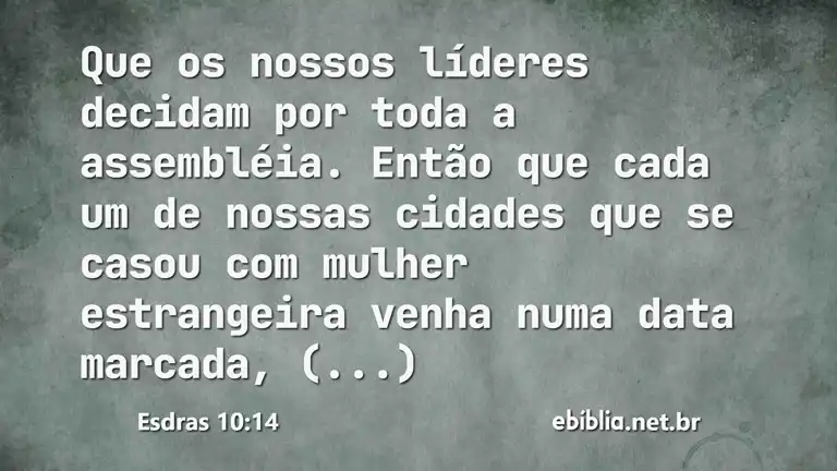 Esdras 10:14