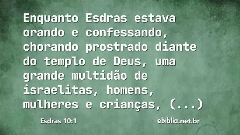 Esdras 10:1