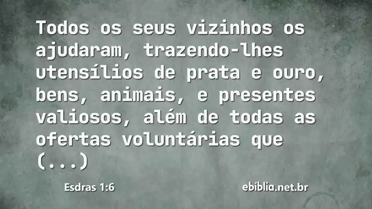 Esdras 1:6