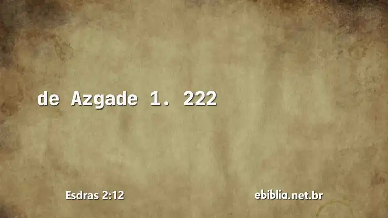 Esdras 2:12