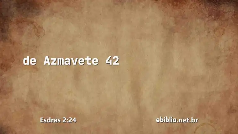 Esdras 2:24