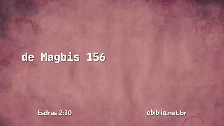 Esdras 2:30