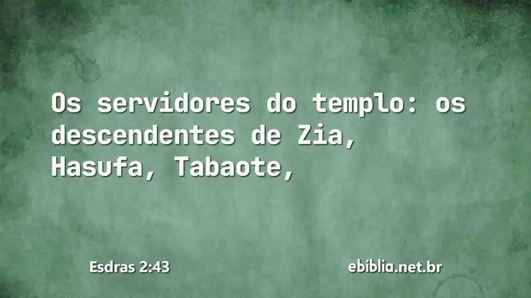 Esdras 2:43