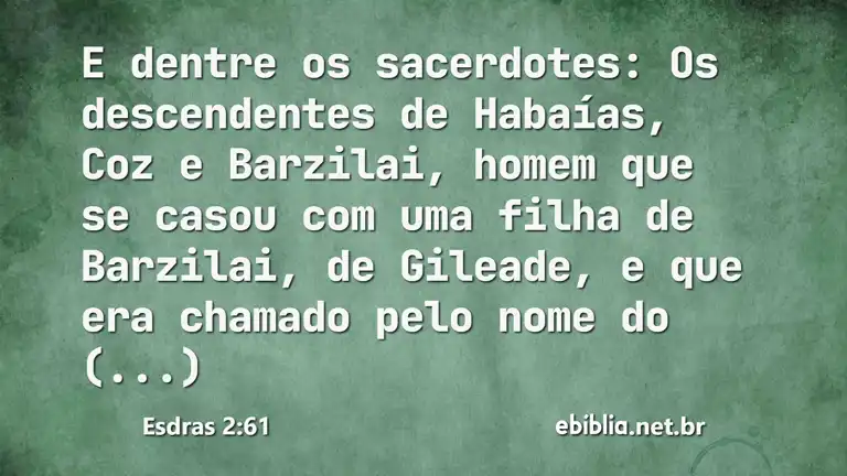 Esdras 2:61