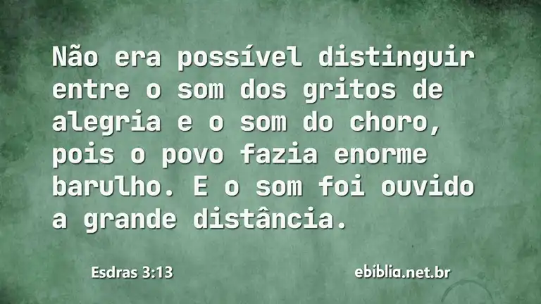 Esdras 3:13