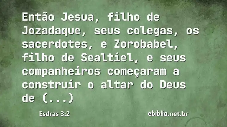 Esdras 3:2