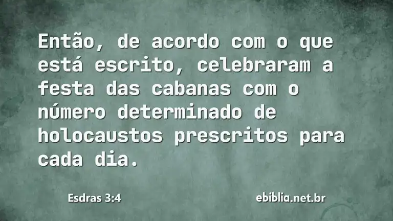 Esdras 3:4