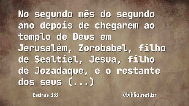 Esdras 3:8