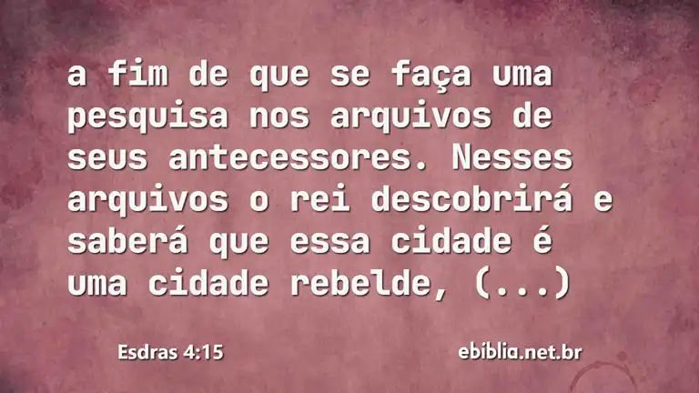 Esdras 4:15