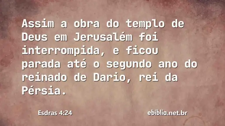 Esdras 4:24