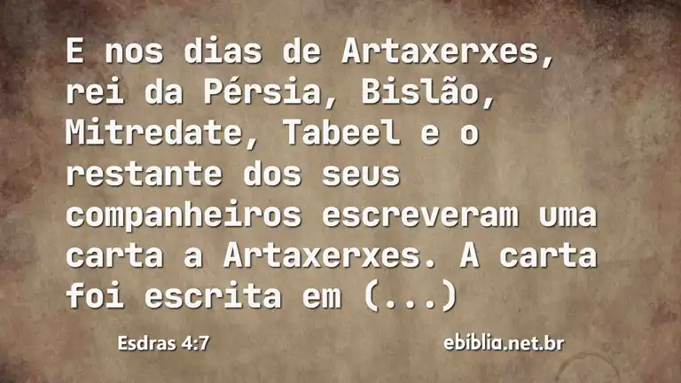 Esdras 4:7