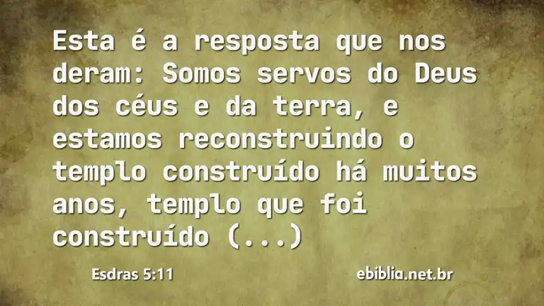 Esdras 5:11