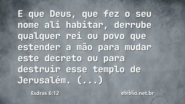 Esdras 6:12